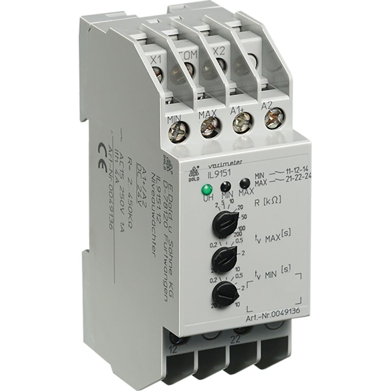 1 pcs - Dold Level Monitoring Relay, DIN Rail