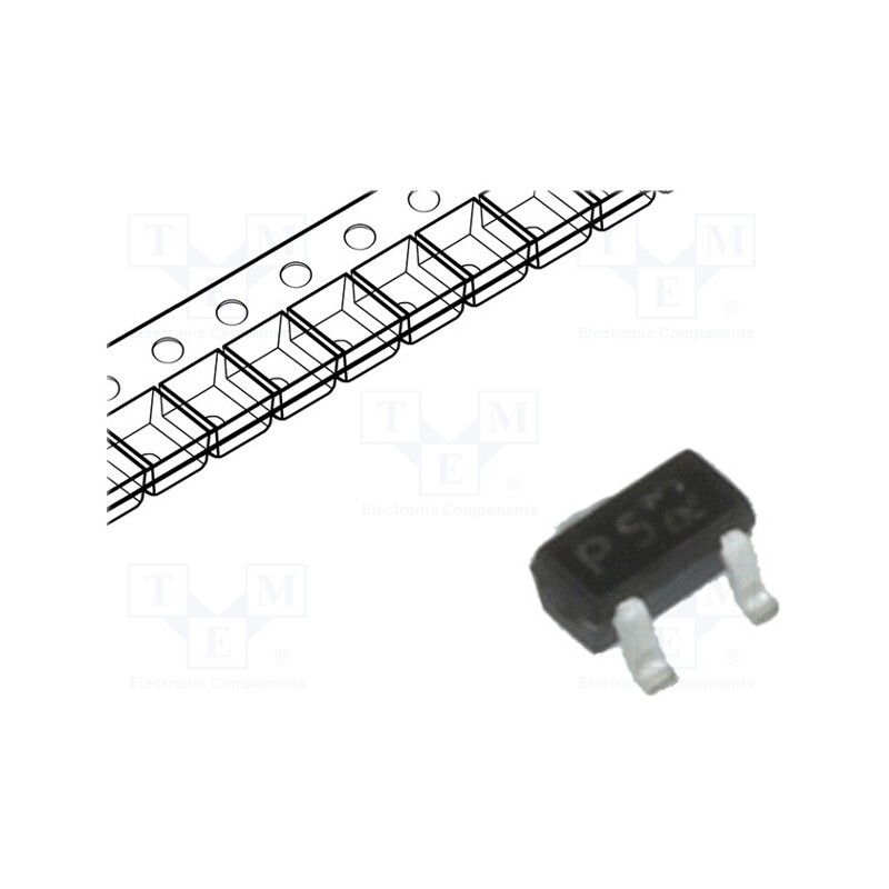 50 pcs : NTA4153NT1G - Transistor: N-MOSFET, unipolar, 20V, 0.915A, 0.3W, SC75