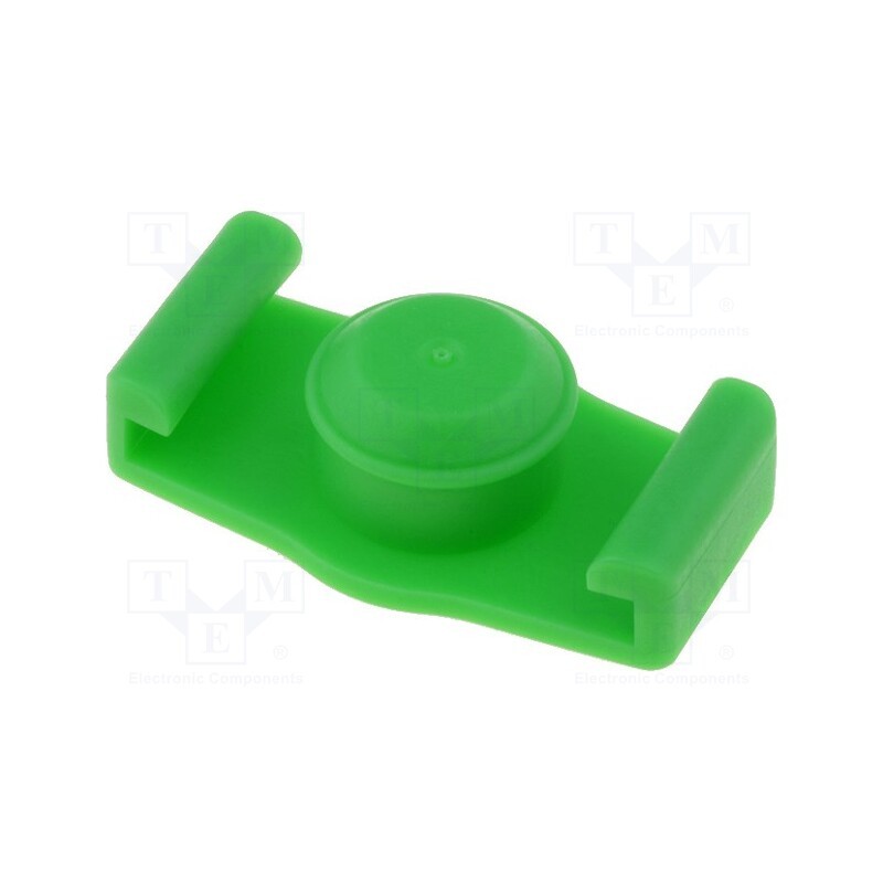 10 pcs : 8001035 - Syringe plug, 5ml, green, for syringes, silicone free, QuantX