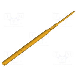 10 pcs : KS-100 44 G - Test probe socket, Contact plating: gold-plated, KS-100, 40mm