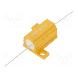 10 pcs : AHP10W-3R3J - Resistor: wire-wound, with heatsink, 3.3Ω, 10W, ±5%, 50ppm/°C
