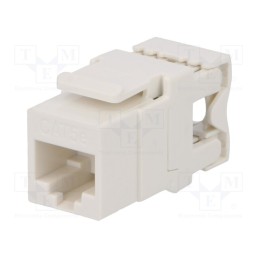 10 pcs : NK4006A - Socket, RJ45, PIN: 8, Cat: 5e, Keystone,unshielded, Layout: 8p8c