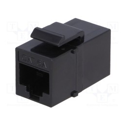 10 pcs : NK4014 - Socket, coupler, PIN: 8, Cat: 6a, Keystone,unshielded, Layout: 8p8c