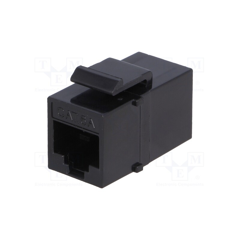 10 pcs : NK4014 - Socket, coupler, PIN: 8, Cat: 6a, Keystone,unshielded, Layout: 8p8c