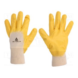 10 set : NI01511 - Protective gloves, Size: 11, Nitrile™ rubber, NI015