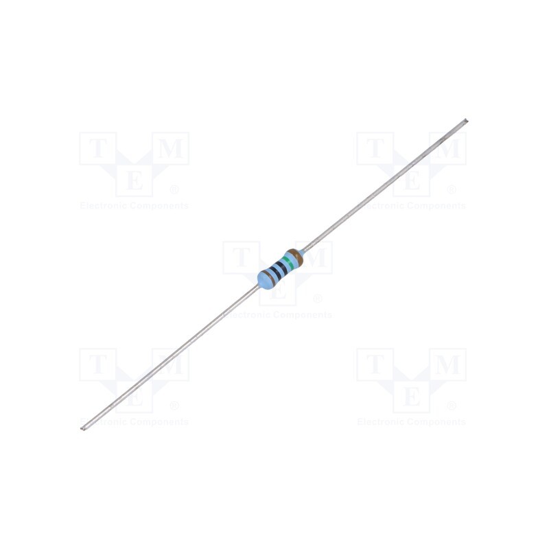 50 pcs : MRS25000C1005FCT00 - Resistor: thin film, THT, 10MΩ, 600mW, ±1%, Ø2.5x6.5mm, 50ppm/°C