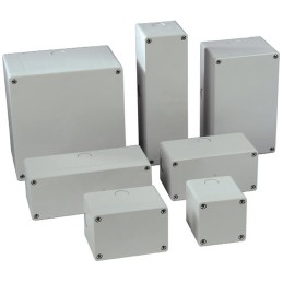 1 pcs - RS PRO Grey ABS Push Button Enclosure - 22mm Diameter