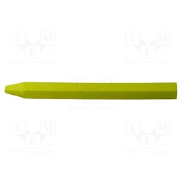 10 pcs : MARKAL FM120 44010200 - Marker: wax crayon marker, yellow, 11mm, FM 120