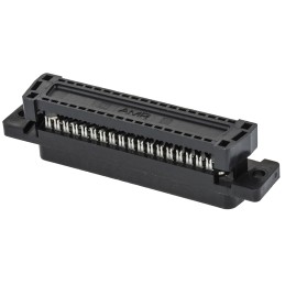 1 pcs - TE Connectivity Amplimite HDF-20 37 Way Right Angle Cable Mount D-sub Connector Socket, 2.76mm Pitch