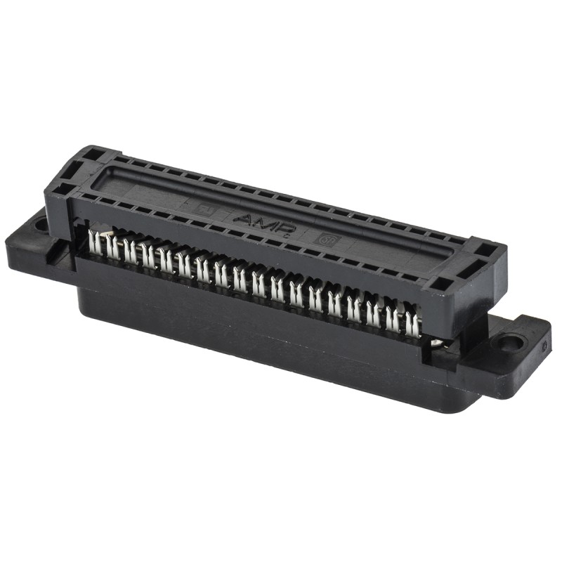 1 pcs - TE Connectivity Amplimite HDF-20 37 Way Right Angle Cable Mount D-sub Connector Socket, 2.76mm Pitch