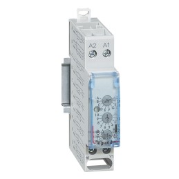 1 pcs - Legrand DIN Rail Mount Timer Relay, 250V ac, 0.1 - 360000s