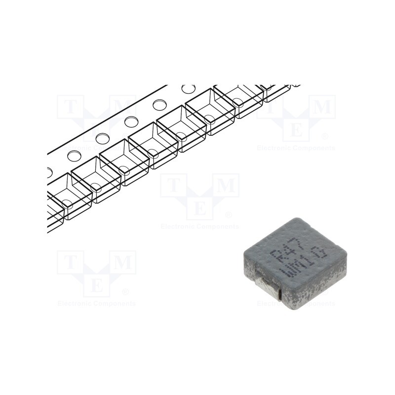 10 pcs : HCM0703-R47-R - Inductor: wire, SMD, 470nH, Ioper: 17.5A, 4mΩ, ±20%, Isat: 26A