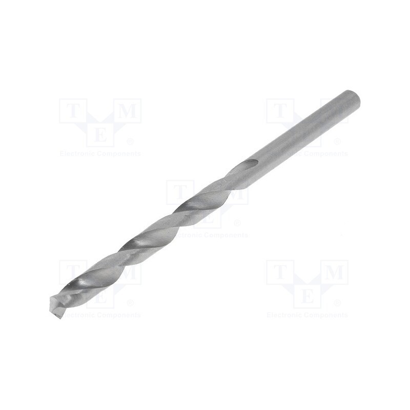 10 pcs : D-HSS50 - Drill bit, for metal, Ø: 5mm, Features: hardened