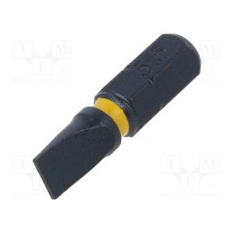 10 pcs : T4560 SL55 - Screwdriver bit, slot, SL 5,5, Overall len: 25mm