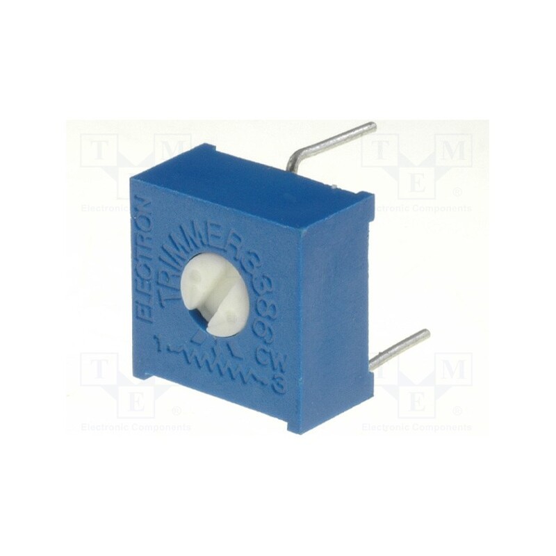 20 pcs : - Potentiometer: mounting, single turn,horizontal, 1MΩ, 500mW, ±10%