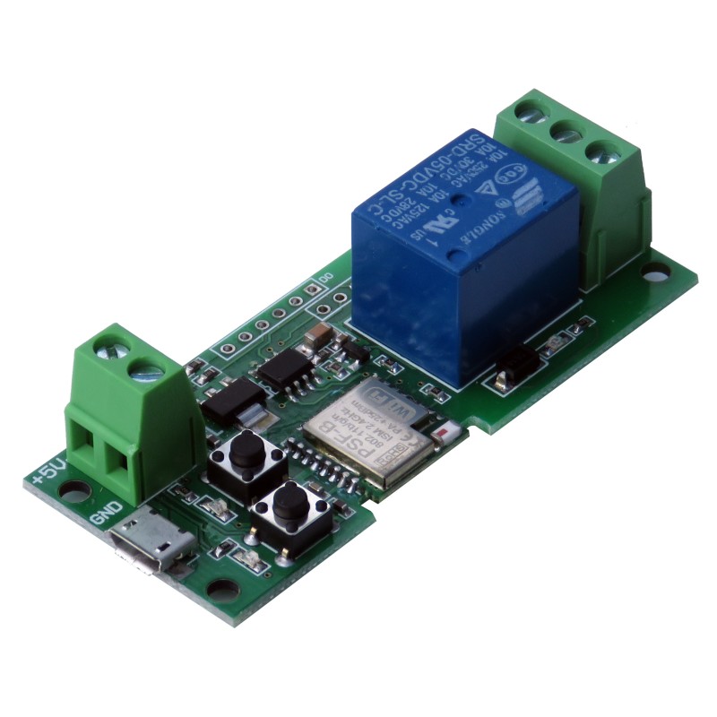 1 pcs - Seeit WIF-RELAY01-5V Relay for Relay Control Card for Arduino, AVR, PIC, Raspberry Pi, TTL