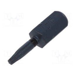 10 pcs : T4560 TX08 - Screwdriver bit, Torx®, TX08, Overall len: 25mm