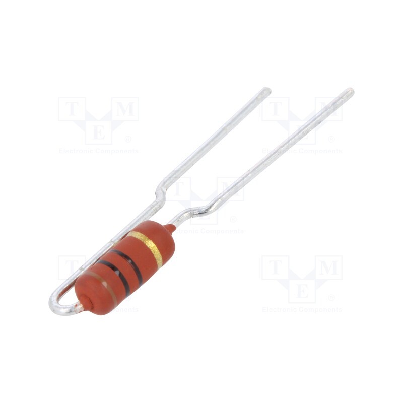 50 pcs : PR02000201009JN300 - Resistor: power metal, THT, 10Ω, 2W, ±5%, Ø3.9x12mm, 250ppm/°C