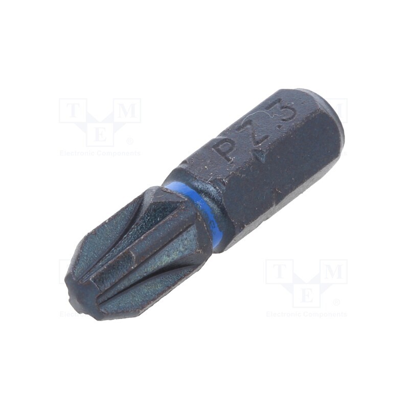 10 pcs : T4560 PZ3 - Screwdriver bit, Pozidriv®, PZ3, Overall len: 25mm