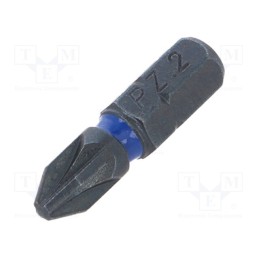 10 pcs : T4560 PZ2 - Screwdriver bit, Pozidriv®, PZ2, Overall len: 25mm
