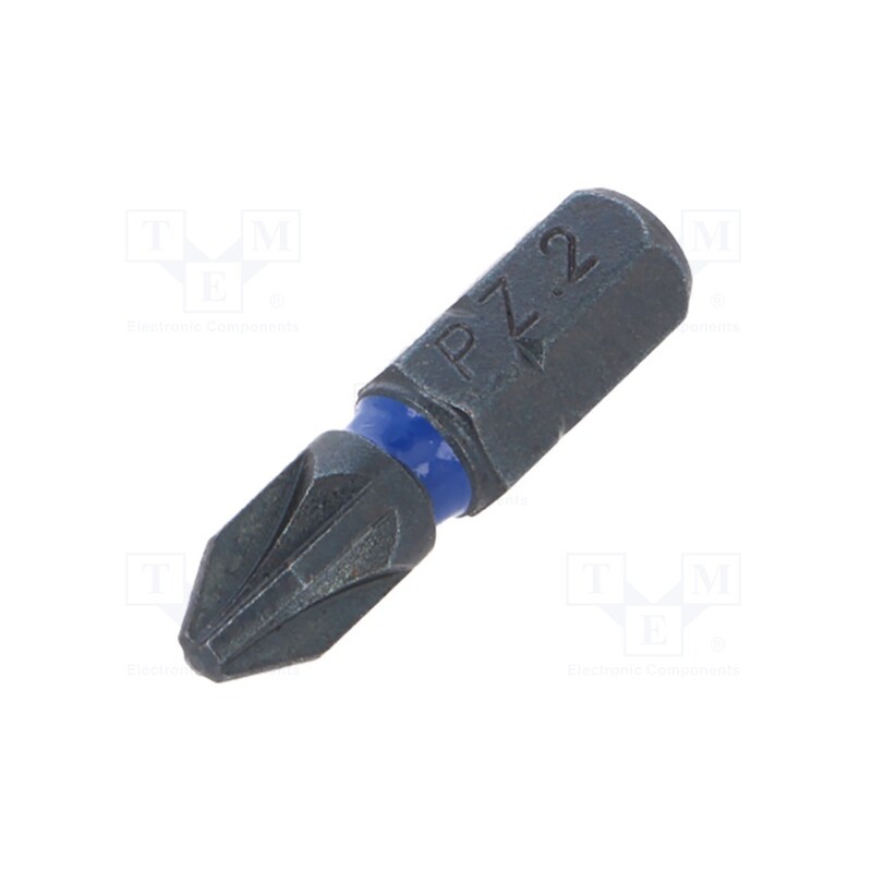 10 pcs : T4560 PZ2 - Screwdriver bit, Pozidriv®, PZ2, Overall len: 25mm