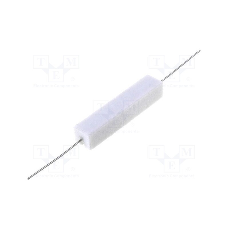 50 pcs : PRW0AWJW22KB00 - Resistor: wire-wound, cement, THT, 220mΩ, 10W, ±5%, 10x9x49mm