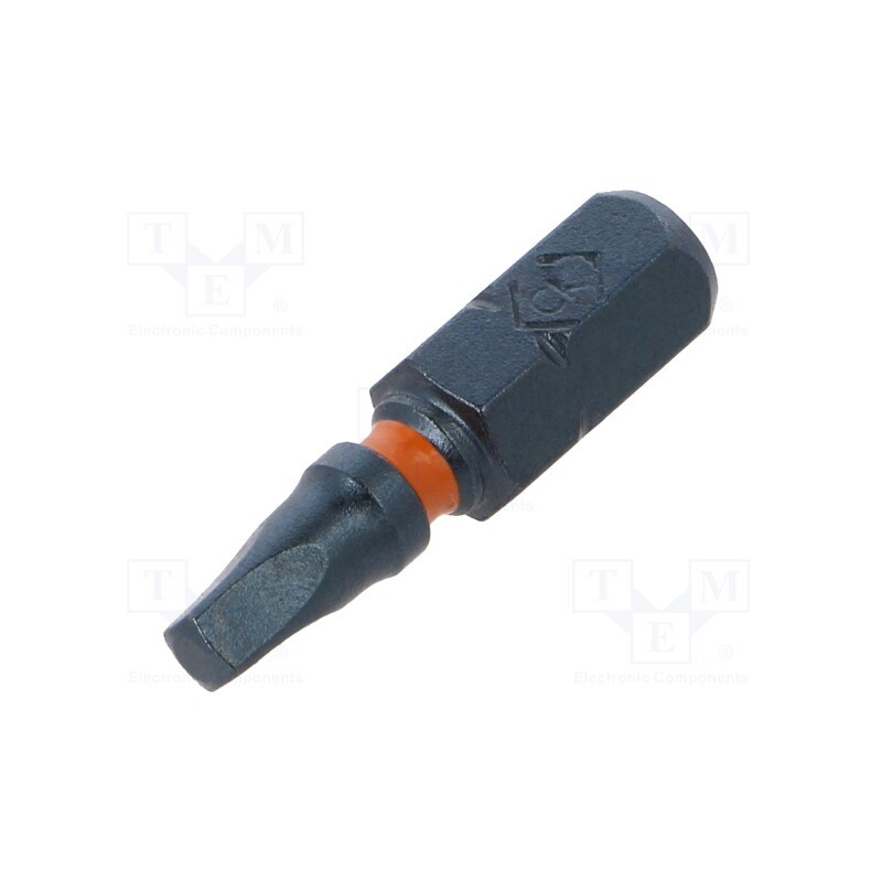 10 pcs : T4560 ROB2 - Screwdriver bit, Robertson, ROB2, Overall len: 25mm