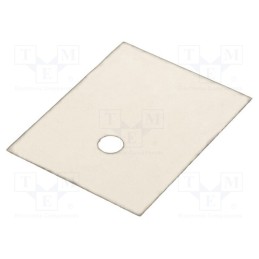 50 pcs : MICA SOT93 - Heat transfer pad: mica, SOT93,TOP3, 0.8K/W, L: 25mm, W: 20mm