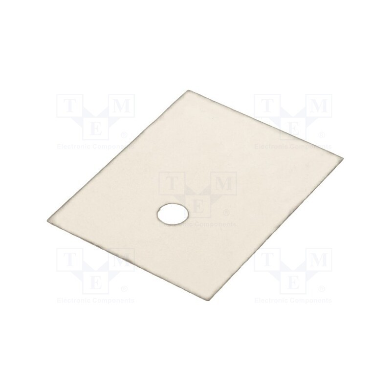50 pcs : MICA SOT93 - Heat transfer pad: mica, SOT93,TOP3, 0.8K/W, L: 25mm, W: 20mm