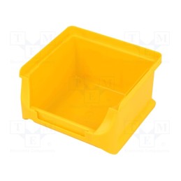 10 pcs : W-456202 - Container: cuvette, plastic, yellow, 102x100x60mm