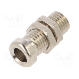10 pcs : BO 10 - Socket, 4mm banana, 16A, nickel plated, screw, 16mm, -25÷100°C