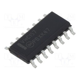 10 pcs : 74VHC157M - IC: digital, multiplexer, Ch: 4, SMD, SO16, VHC, 2÷5.5VDC, , 40uA