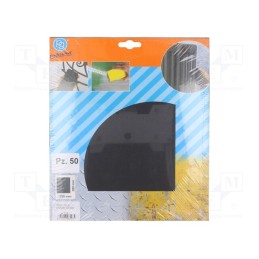 10 pcs : T.13 - Cleaning cloth: sandpaper, Granularity: 400, 230x280mm