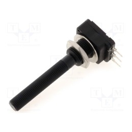 10 pcs : PC16SH10IP06255A2020TA - Potentiometer: shaft, single turn, 2.5MΩ, 200mW, THT, 6mm, plastic