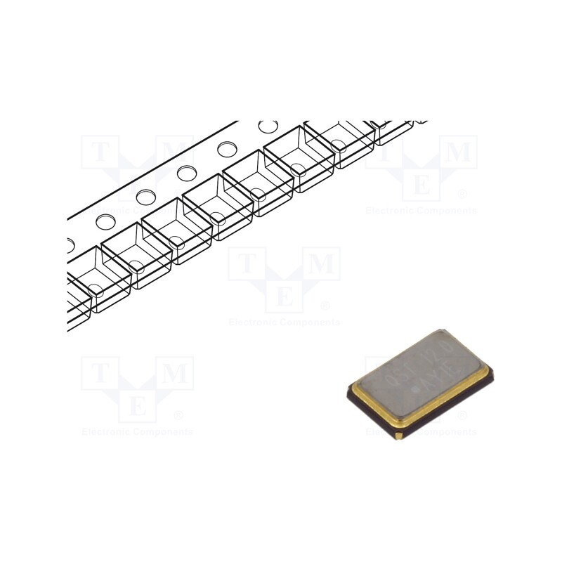 10 pcs : QT532S-12.000MEEQ-T - Resonator: quartz, 12MHz, ±10ppm, 10pF, SMD, 5x3.2x0.9mm