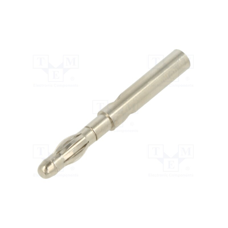 10 pcs : 22.1202 - Plug, 4mm banana