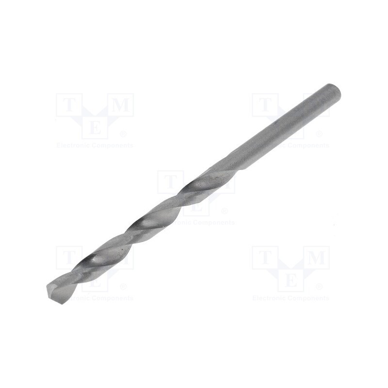 10 pcs : D-HSS45 - Drill bit, for metal, Ø: 4.5mm, Features: hardened