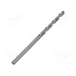 20 pcs : 77025 - Drill bit, for metal, Ø: 2.5mm, L: 57mm, Working part len: 30mm
