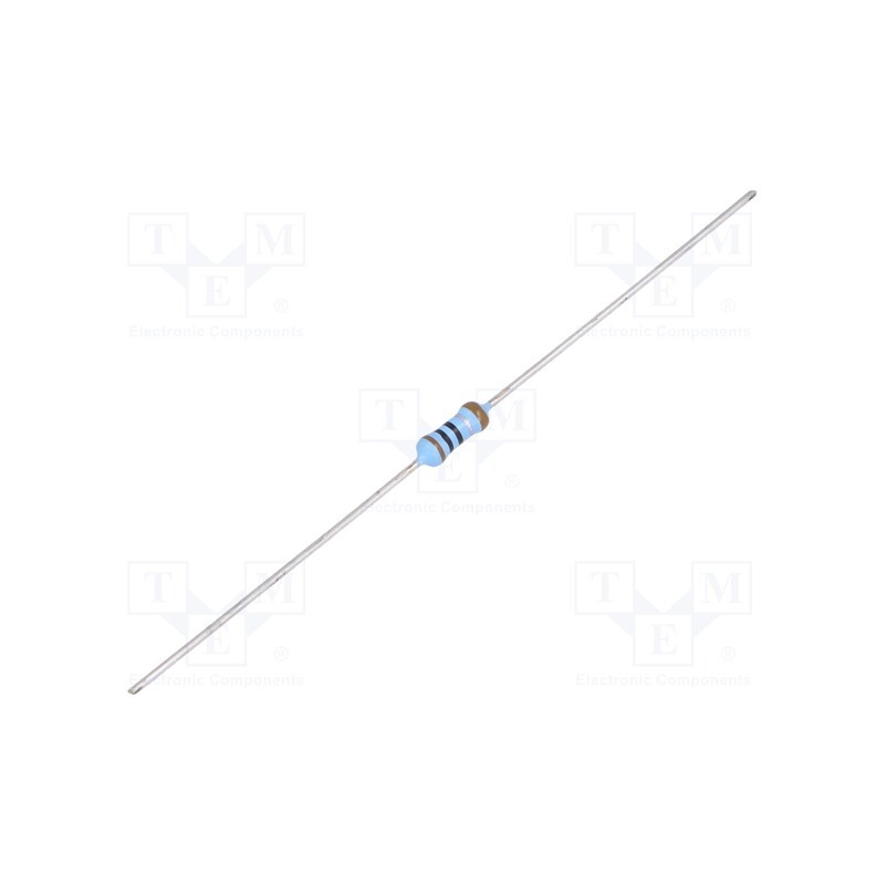 50 pcs : MRS25000C1008FCT00 - Resistor: thin film, THT, 1Ω, 600mW, ±1%, Ø2.5x6.5mm, 50ppm/°C