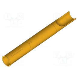 10 pcs : KS-113 30 - Test probe socket, Contact plating: gold-plated, KS-113, 25mm