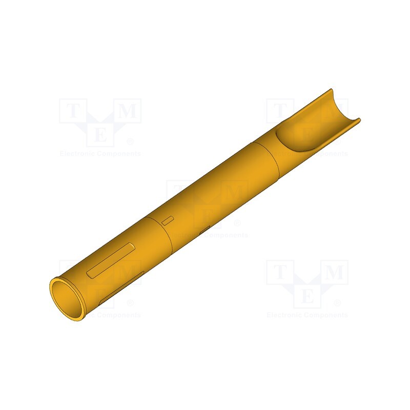 10 pcs : KS-113 30 - Test probe socket, Contact plating: gold-plated, KS-113, 25mm