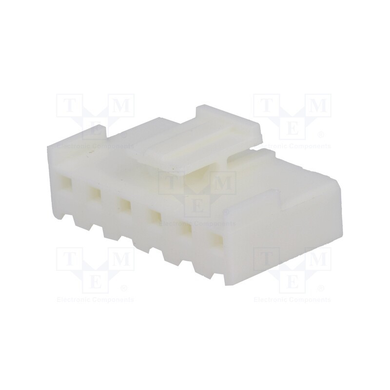 50 pcs : NS39-G6 - Plug, wire-board, female, NS39, 3.96mm, PIN: 6, w/o contacts, 250V