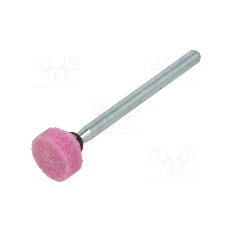 10 pcs : 900030 - Grindingstone, 3mm, metal,steel, ceramics, Mounting: rod 3mm