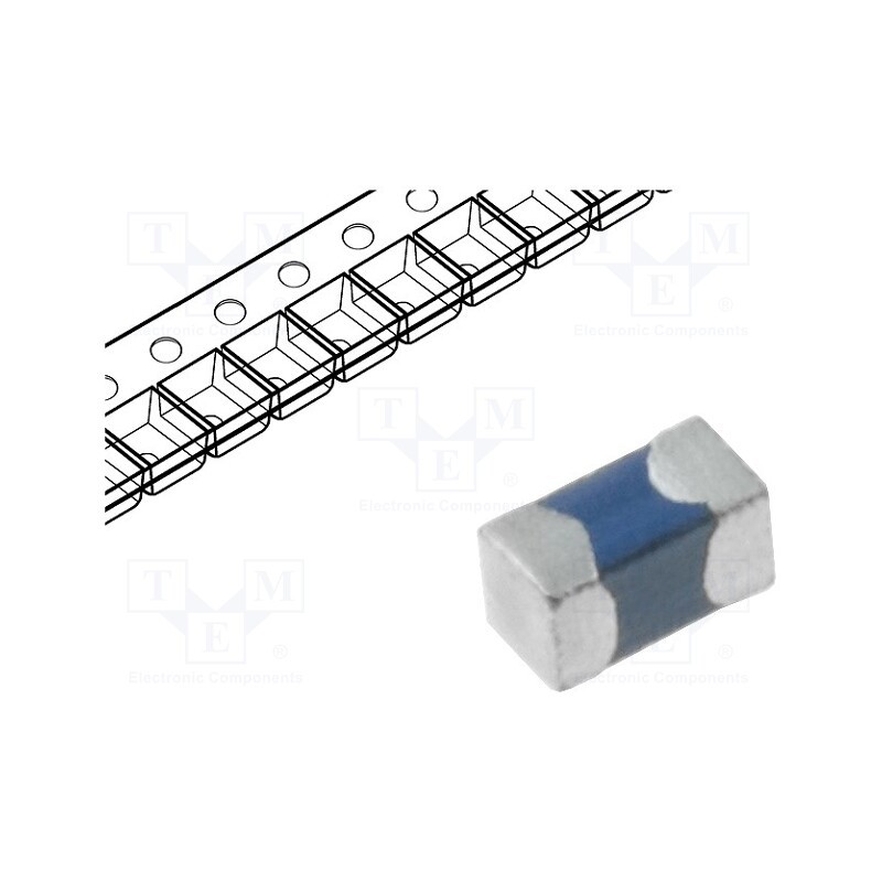 50 pcs : - NTC thermistor, 47kΩ, SMD, 0603, 3950K