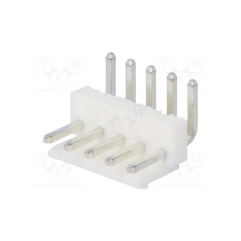 20 pcs : NS39-W5K - Socket, wire-board, male, NS39, 3.96mm, PIN: 5, THT, 250V, 7A, tinned
