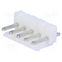 20 pcs : NS39-W5P - Socket, wire-board, male, NS39, 3.96mm, PIN: 5, THT, 250V, 7A, tinned