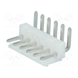 20 pcs : NS39-W6K - Socket, wire-board, male, NS39, 3.96mm, PIN: 6, THT, 250V, 7A, tinned