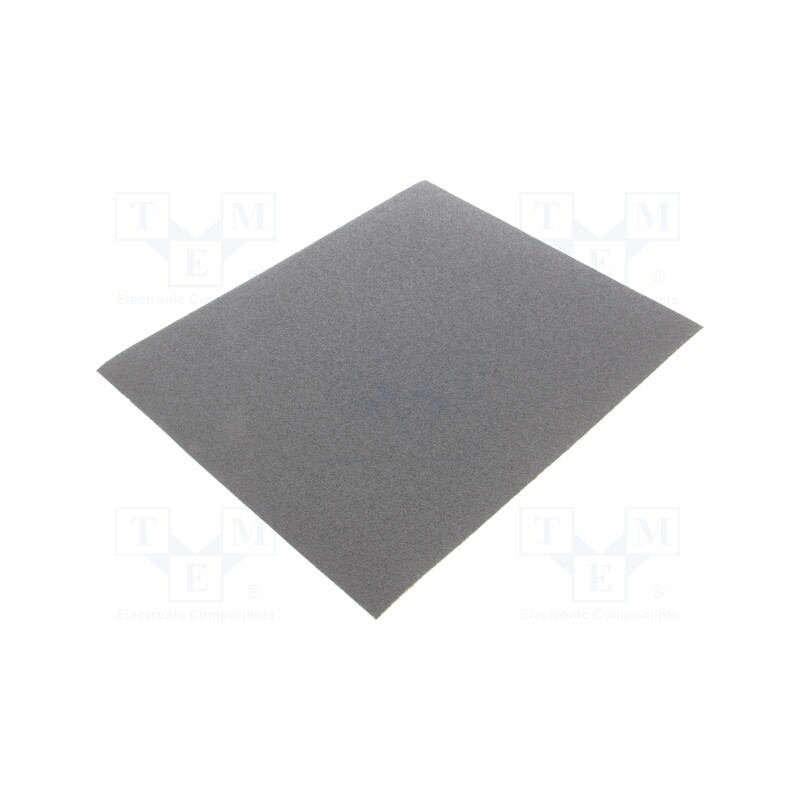 10 pcs : T.04 - Cleaning cloth: sandpaper, Granularity: 60, 230x280mm