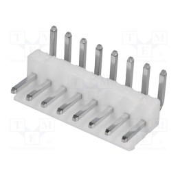 10 pcs : NS39-W8K - Socket, wire-board, male, NS39, 3.96mm, PIN: 8, THT, 250V, 7A, tinned
