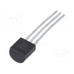 50 pcs : TBF421 - Transistor: PNP, bipolar, 300V, 0.5A, 0.8W, TO92